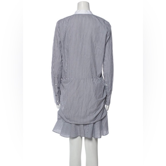 Veronica Beard Striped Shirtdress - Picture 3 of 5